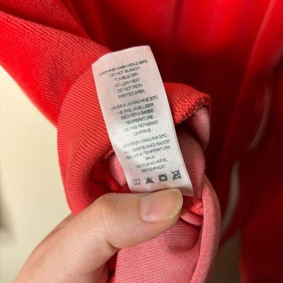 Sunday by Evereve Womens Valor Crewneck Size 3 Red - Picture 4 of 6